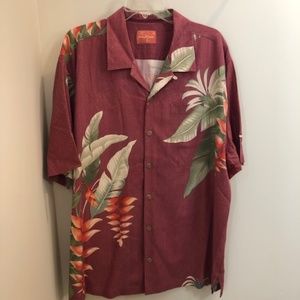Tommy Bahama Men's Short Sleeve Shirt  **XL